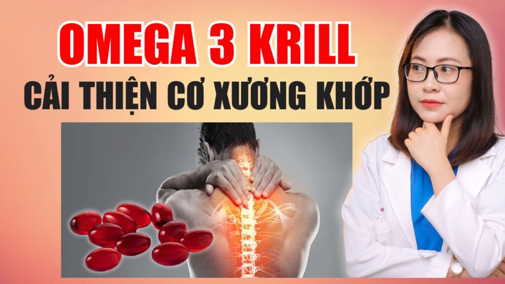 Omega 3 krill giúp cải thiện đau nhức xương khớp Bs Huyền